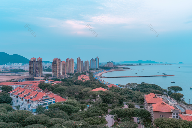 厦门鼓浪屿上远方的眺望,高清,摄影图,摄影图片,图片大全,摄影图免费下载